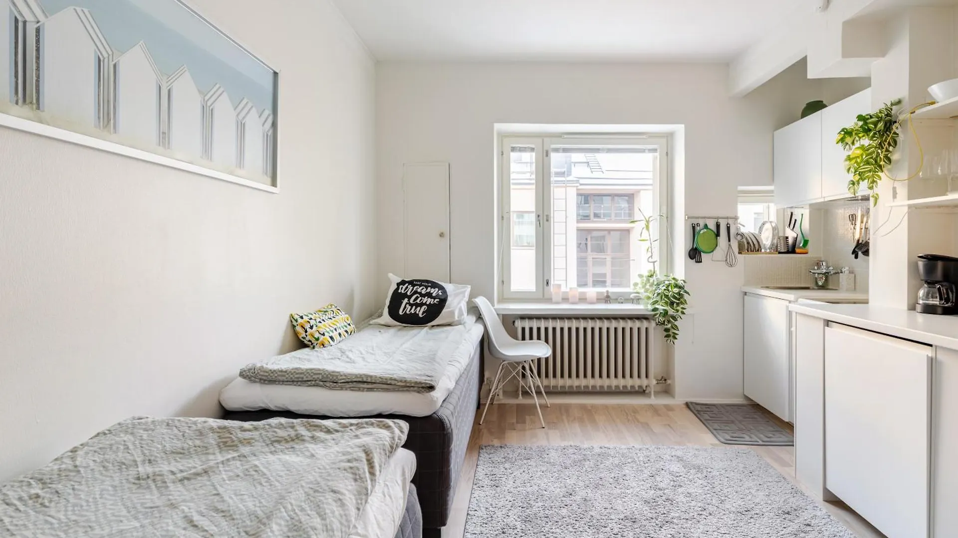 Apartment Your Helsinki Base - Chic & Well-Located - 24H Keybox Entry Finland